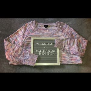 Multicolor confetti sweater 🎉